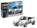 Produktbild: Revell 07685 Der Sportwagen Porsche 934 RSR Martini zum Selberbauen, Automodellbausatz 1:24, 17,9 cm originalgetreuer Modellbausatz für Einsteiger, unlackiert, 1/24