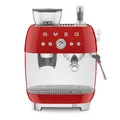 Produktbild: Smeg - Espressomaschine mit Mahlwerk - Rot