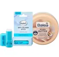 Produktbild: Balea 2er-Set Fußpflege: ANTI-BLASEN STICK für geschmeidiges Hautgefühl, handlich, leicht aufzutragen, ideal für Alltag & unterwegs, 8 ml + FUSSBUTTER Cupuaçubutter & natives Cocosöl, 150 ml (158 ml)