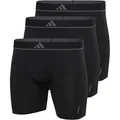 Produktbild: Adidas Boxershort Bref 3er Pack - schwarz
