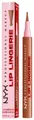 Produktbild: NYX PROFESSIONAL MAKEUP Lippenstift LIP LINGERIE LIP LINER STAIN, wisch- und wasserfesten Halt, mit präziser Filzkugelspitze