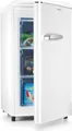 Produktbild: Klarstein Laika Gefrierschrank - 60 Liter Gesamtvolumen, Thermostat mit 5 Stufen, 0 bis -18 °C, 3 Einschübe, freistehend, Retro-Design, creme