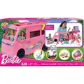 Produktbild: Mattel Barbie Super Abenteuer-Camper Spielset mit Dachzelt, Grill mit Farbwechseleffekt und über 60 Zubehörteilen