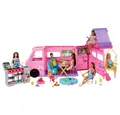Produktbild: Mattel® Handpuppe Barbie Super Abenteuer-Camper Spielset mit Dachzelt, Grill mit Farbwec