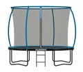 Produktbild: HUDORA Trampolin Up 300 – Outdoor Gartentrampolin Ø 300 cm mit stabilem Stahlrahmen und Sicherheitsnetz – große Sprungfläche für Kinder & Jugendliche – wetterfest & langlebig – blau