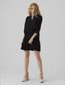Produktbild: VERO MODA Female Tunika-Oberteil VMPRETTY Kurzes Kleid/Schwarz/M/Boho/Mini