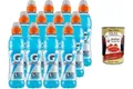 Produktbild: Italian Gourmet Sportdrink Cool Blue 12×50cl – Erfrischungsgetränk mit Mineralien für Hydration & Energie, perfekt für Training & Fitness + Italian Gourmet Polpa