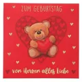 Produktbild: Depesche 0011694-040 Pop-up Glückwunschkarte zum Geburtstag, Klappkarte mit Musik, Lichtelementen un (1 Stk.) (11694.040A)
