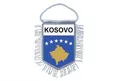 Produktbild: Wimpel Mini Flagge Land Auto Decoration Kosovo-Kosovo