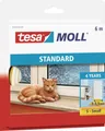 Produktbild: tesamoll STANDARD I-Profil Schaumstoffdichtung selbstklebend 6m x 9mm Weiß OVP