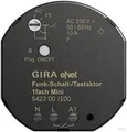 Produktbild: Gira 542300 Funk Schalt Tastaktor Mini 1fach
