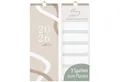 Produktbild: mintkind Wandkalender Monatskalender 2026 mt Ringbindung - 3 Spalten