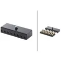 Produktbild: HELLA 8JD 002 290-201 Sicherungsdose - 8-polig - 8A - schwarz - Stecker: Schraubkontakt