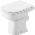 Produktbild: Duravit D-Code Stand-WC Compact, Tiefspüler, 350x480x385mm, 2108092000, Farbe: Weiß mit HygieneGlaze