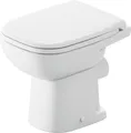 Produktbild: Duravit D-Code Stand-WC Compact, Tiefspüler, 350x480x385mm, 2108092000, Farbe:
