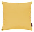 Produktbild: Fino Kissenhülle ca. 40 x 40 cm hochwertig & knitterarm Farbe (44 Sonnengelb) 1 Stück