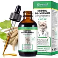 Produktbild: Wurmkur Katze 60ml Entwurmungsmittel Natur Verdauung Probiotika Parasiten
