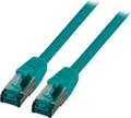Produktbild: EFB RJ45 Patchkabel S/FTP, Cat.6A, LSZH, 0.5m, grün