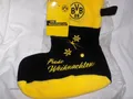 Produktbild: BVB Borussia Dortmund Weihnachtsstrumpf Nikolausstrumpf Fußball BL NeuOVP,Lizenz