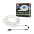 Produktbild: Paulmann 94680 Plug & Shine LED Außenleuchte Stripe Smooth IP68 5m incl. 1x11 W dimmbar Weiß Kunststoff 3000 K