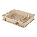 Produktbild: ENGELLAND Abtropfgestell Abtropfgitter Geschirrständer 42 x 32,5 x 8,5 cm Sand
