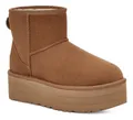 Produktbild: UGG Classic Mini Platform Plateaustiefelette, Winterboots, Plateau Stiefel, Schlupfstiefel zum Schlupfen