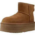 Produktbild: UGG Boots Mini Platform Chestnut Braun Damen Stiefel Plateau NEU 40 - Braun - 40