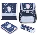 Produktbild: Herlitz Loop Plus Unicorn Dreams Schulranzen-Set Mädchen Polyester Dunkelblau, Pink