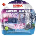 Produktbild: SONAX AntiFrost+KlarSicht Zirbe Gebrauchsfertig bis -20°C (3 Liter) schneller, schlierenfreier & effektiver Scheibenreiniger für den Winter | Art-Nr. 01314410
