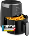 Produktbild: MEDION P40 L Heißluftfritteuse (4,7 Liter, Airfryer, 1500 Watt, einfache Bedienung, ölfreies Frittieren, 60 Min Timer, bis zu 200° C, Antihaft-Beschichtung, MD13030) schwarz