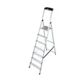 Produktbild: KRAUSE Stehleiter einseitig MONTO Safety silber 7 Stufen, H: 230,0 cm