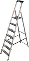 Produktbild: KRAUSE Stufenstehleiter Safety, 7 Stufen 124005