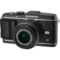 Produktbild: Olympus PEN E-P3, 12,3 MP, 4032 x 3024 Pixel, Live MOS, Full HD, Touchscreen, Schwarz - Schwarz