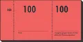 Produktbild: Sigel Formularblock Nummernblock 105x50mm 1-100 VE=100 Blatt farbig sortiert