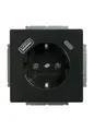 Produktbild: Busch-Jaeger 2CKA002011A6300 20 EUCB2USBAC-81 A+C USB-Steckdose SCHUKO