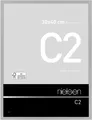 Produktbild: nielsen Bilderrahmen Aluminium Bilderrahmen C2 mit Echtglas, (1 St)
