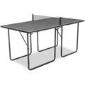Produktbild: JOOLA Indoor Tischtennisplatte MIDSIZE, klappbarer Tischtennistisch klein inkl. Tischtennisnetz, dark-grey, 168 x 84 x 76 cm - Grau