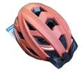 Produktbild: FISCHER Urban Plus Miami L/XL Fahrradhelm Radhelm mit Licht rot braun 58 - 61 cm