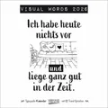 Produktbild: Visual Words 2026|Kalender
