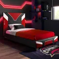 Produktbild: X Rocker Cerberus MKII - Rot Gaming-Bett #1907371