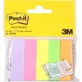 Produktbild: Post-it Haftmarker Page Marker, 670-5, Papier, beschriftbar 5 x 100 Streifen farbsortiert