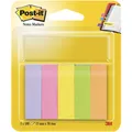 Produktbild: 3134375317160 Znaczniki samoprzylepne Post-it®, 5 pastelowych kolorów, 15x50mm,5