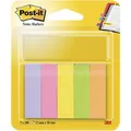 Produktbild: Post-It® Selbstklebende Marker, 5 Pastellfarben, 15X50Mm,5X100Marker