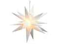 Produktbild: LED-Stern, 15 LEDs, 35 cm, Outdoor, faltbar, weiß