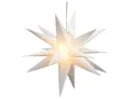 Produktbild: LED-Stern, 15 LEDs, 35 cm, Outdoor, faltbar, weiß
