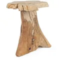 Produktbild: Beistelltisch Kavir aus Teakholz, organisches Massivdesign, natur, 40 cm, von Bizzotto