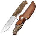 Produktbild: BÖKER MAGNUM® Walnut Drop Jagd & Outdoor-Messer Full-Tang 440A Holzgriff Braun