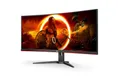 Produktbild: AOC Gaming CU34G2XE - 34 Zoll WQHD Curved Monitor, 144 Hz, FreeSync Prem., HDR10 (3440x1440, 1 ms MPRT, HDMI, DisplayPort) schwarz-rot