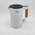Produktbild: Midea Weißer Wasserkocher aus Edelstahl, 1,5 l, 2200 W mit Temperatureinstellung