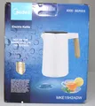 Produktbild: Midea Edelstahl Wasserkocher mit Temperatureinstellung, 45℃-100℃, 1,5 Liter Weiß